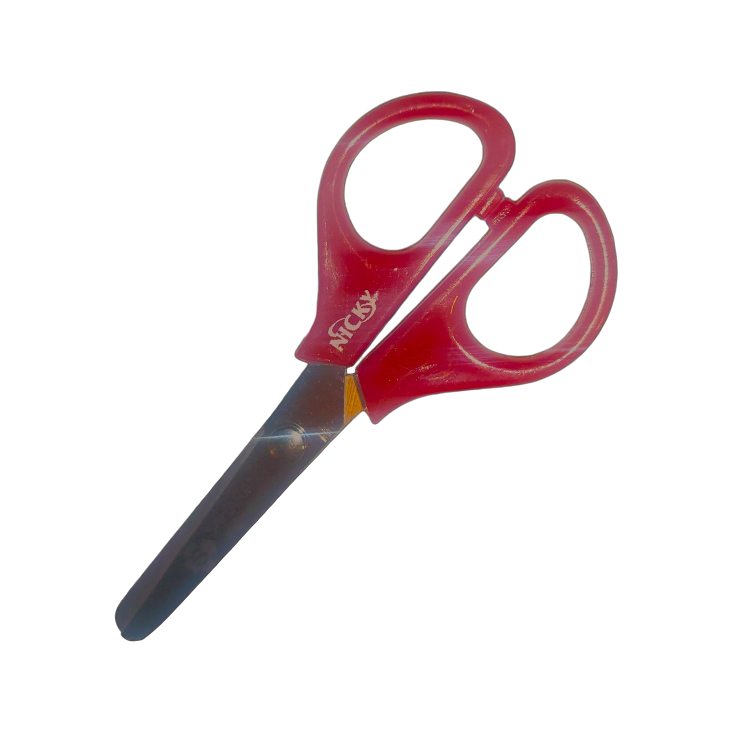 6 Small Red Nicky Craft Safety Scissors