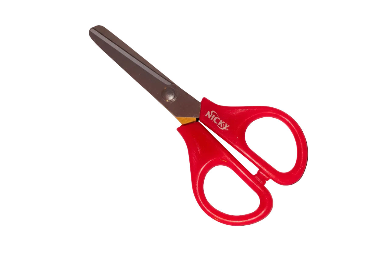 Small Red Nicky Craft Safety Scissors