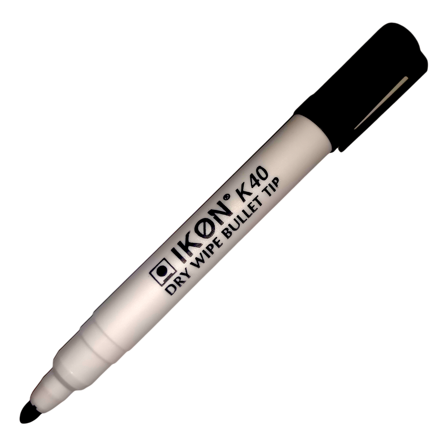 Ikon dry wipe bullet tip black