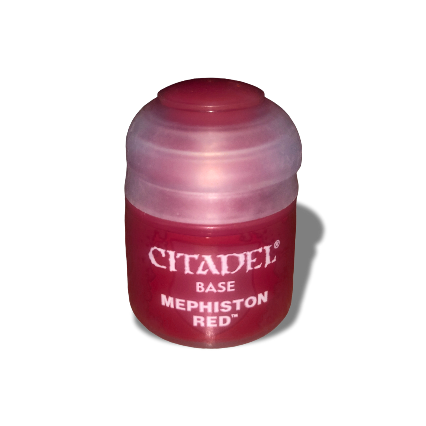 Citadel Mephiston Red Base Paint 12ml (0.4fl oz) Games Workshop Non-Toxic Water Based Acrylic.