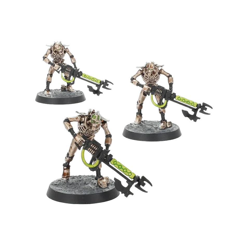 Warhammer 40k Necron Warriors Starter Hobby Sprue (3x Models) Games Workshop.