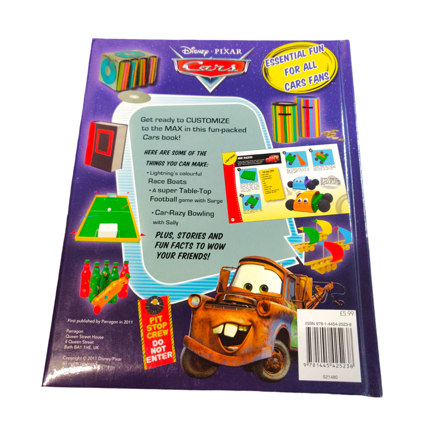 Disney Pixar Cars Big Book of Things to Make and Do + Planes Colouring Book!