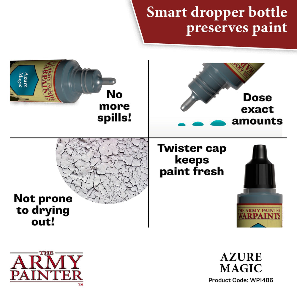 The Army Painter Metallics: Azure Magic 18ml