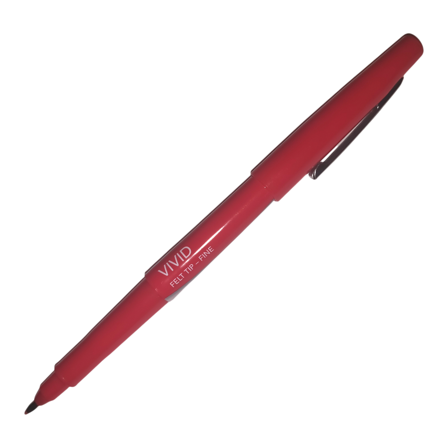 Red VIVID Felt Tip Fine Foray
