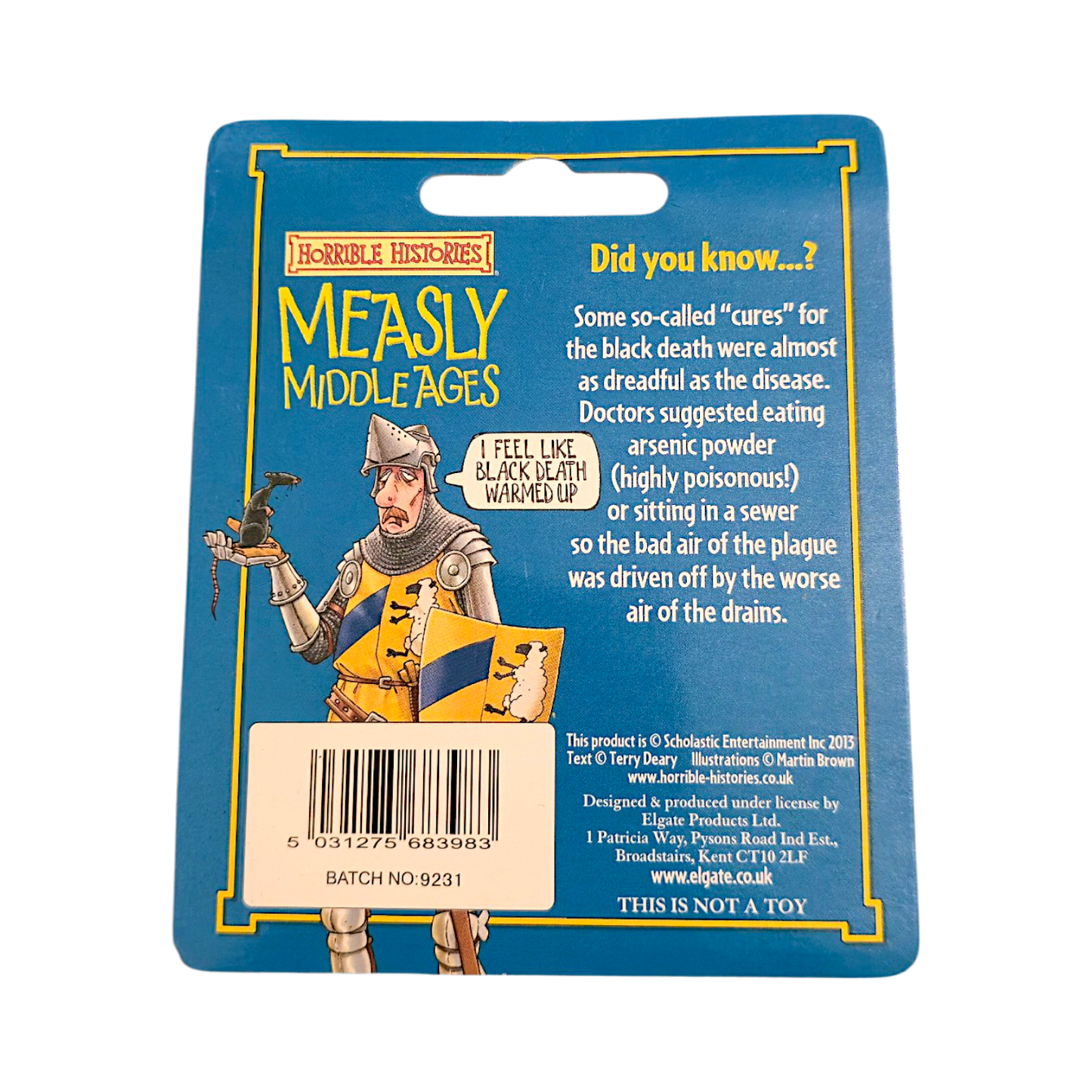 Horrible Histories Measly Middle Ages Magnet