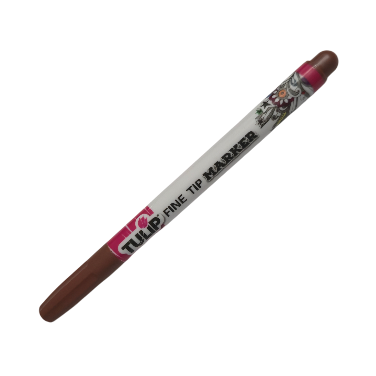 TULIP Brown Fine-Tip Fabric Permanent Marker
