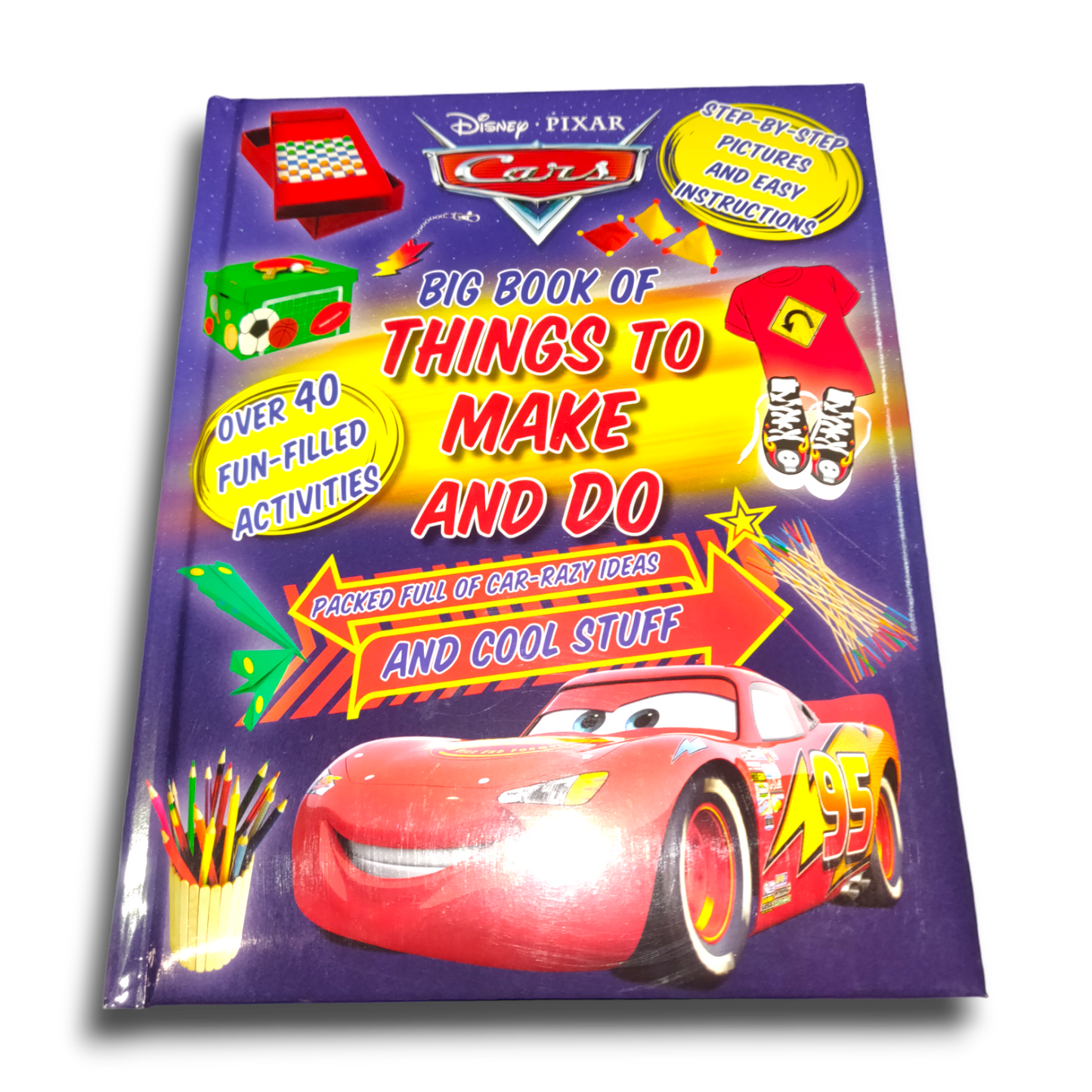 Disney Pixar Cars Big Book of Things to Make and Do + Planes Colouring Book!