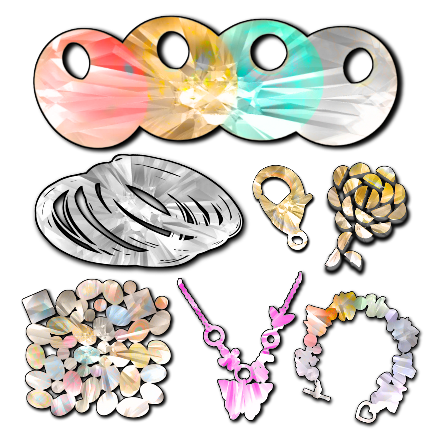Jewellery Making, Accessories & Embellishments
