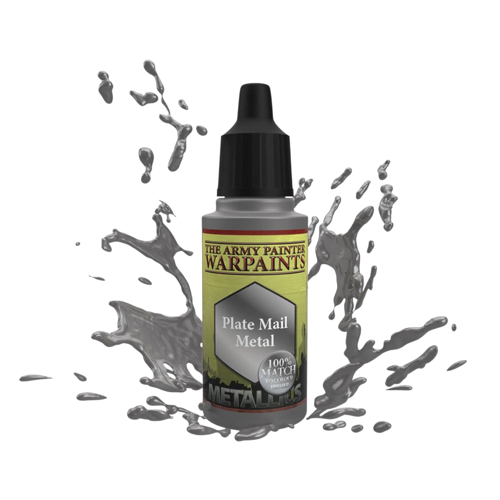 The Army Painter Metallics: Plate Mail Metal 18ml