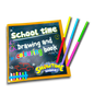 School Time Drawing & Colouring Book