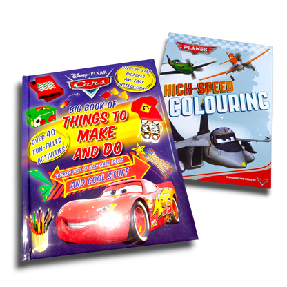 Disney Pixar Cars Big Book of Things to Make and Do + Planes Colouring Book!