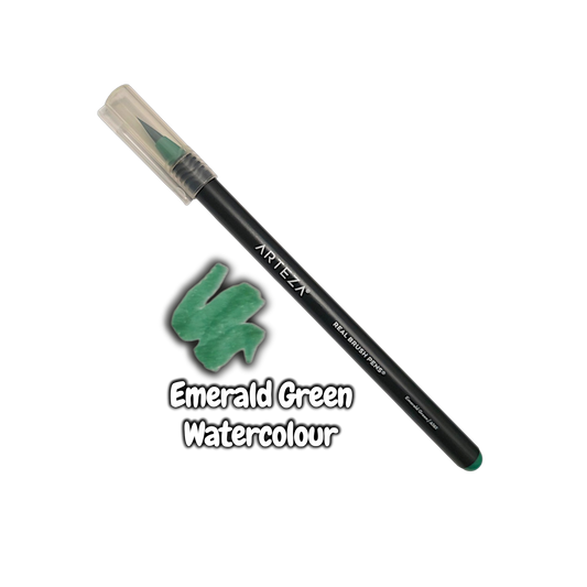 Arteza Emerald Green Watercolour Real Brush Pen