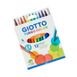 Giotto Turbo Colour 2,8mm Felt Pens x12 "Intense Colors" by Fila