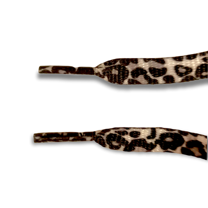 Fashionable Leopard Print Shoe Laces Mr.Lacy