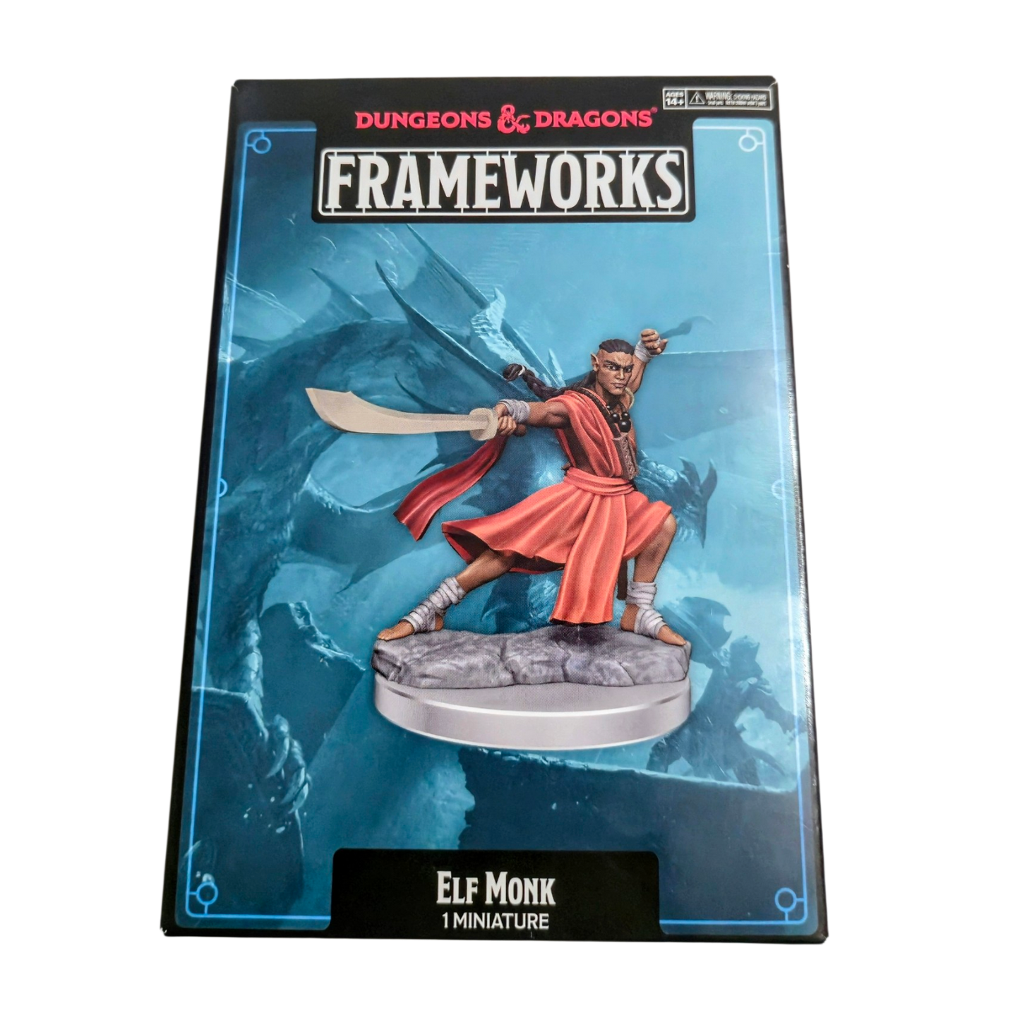 Dungeons & Dragons Elf Monk Frameworks Model Kit