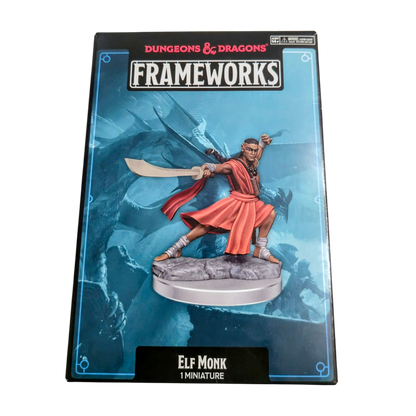 Dungeons & Dragons Elf Monk Frameworks Model Kit