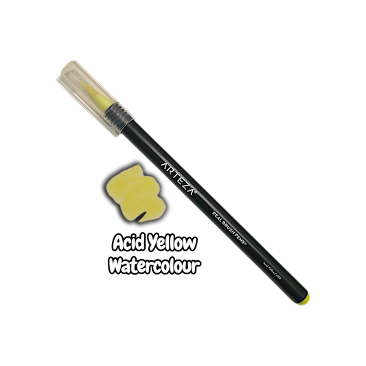 Arteza Acid Yellow Watercolour Real Brush Pen
