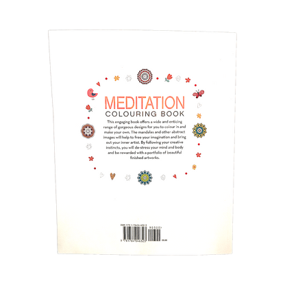 Colouring Book Meditation - "Wonderful images to melt your worries away"