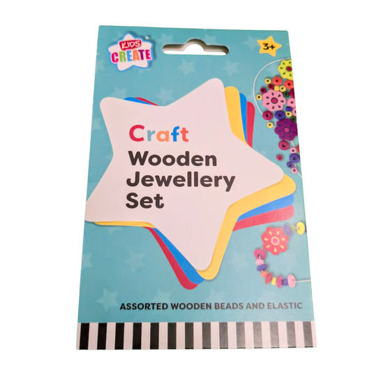 Craft Wooden Jewellery Set