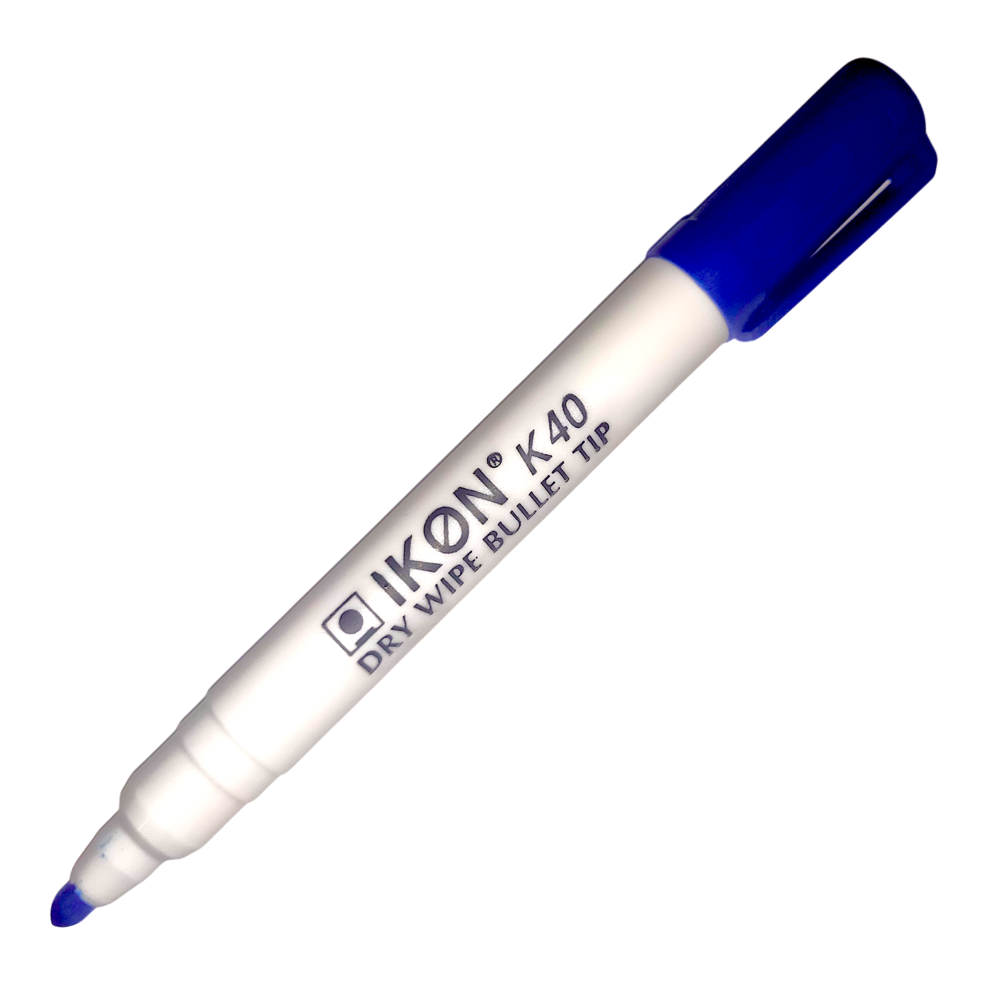 Ikon dry wipe bullet tip blue
