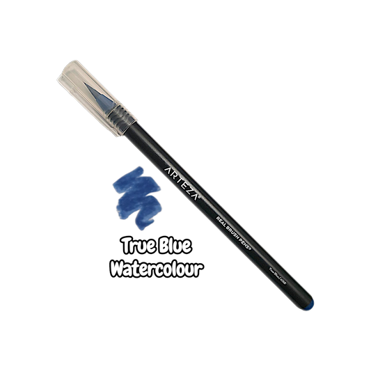Arteza True Blue Watercolour Real Brush Pen