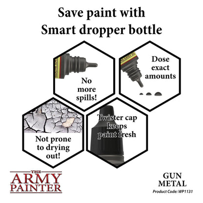 The Army Painter Metallics: Gun Metal 18ml