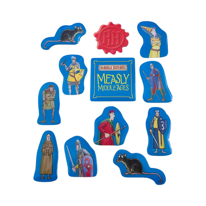 Horrible Histories Measly Middle Ages Deluxe Sticker Set