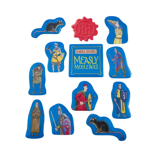 Horrible Histories Measly Middle Ages Deluxe Sticker Set