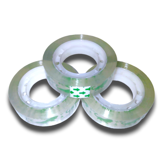 Clear Cellotape 12mm - 3x Small Rolls for Crafts