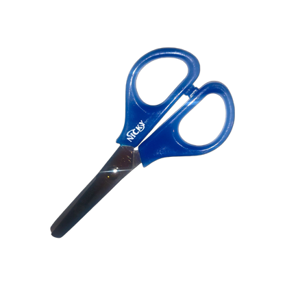6 Small Blue Nicky Craft Safety Scissors
