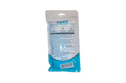 10x Pcs 3-Ply Disposable Protective Masks (Non Medical)