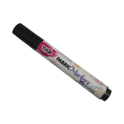 TULIP Black Brush-Tip Fabric Permanent Marker