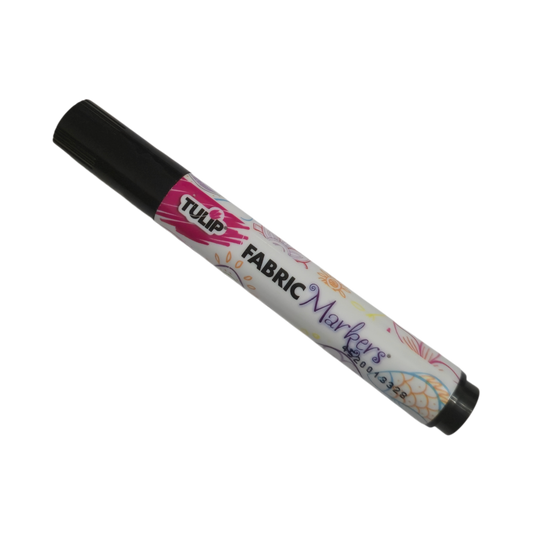 TULIP Black Brush-Tip Fabric Permanent Marker