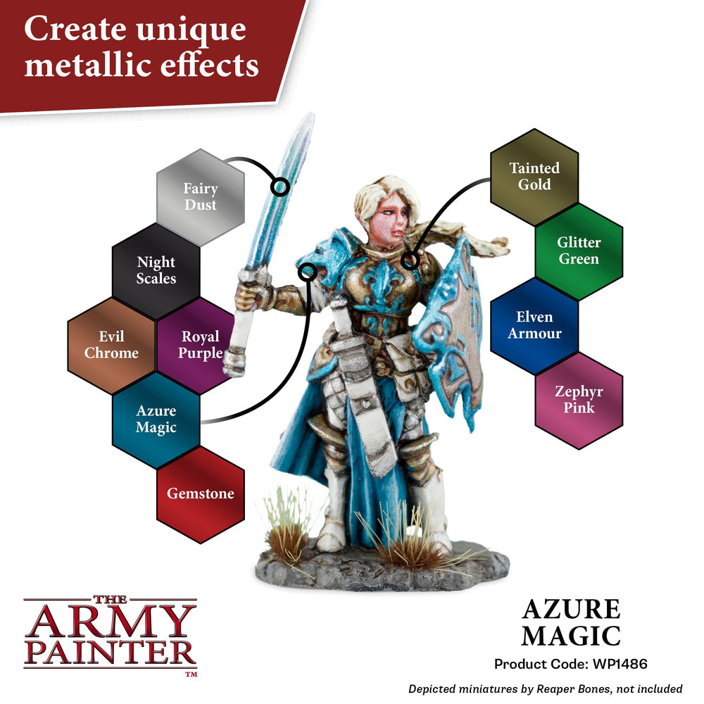 The Army Painter Metallics: Azure Magic 18ml
