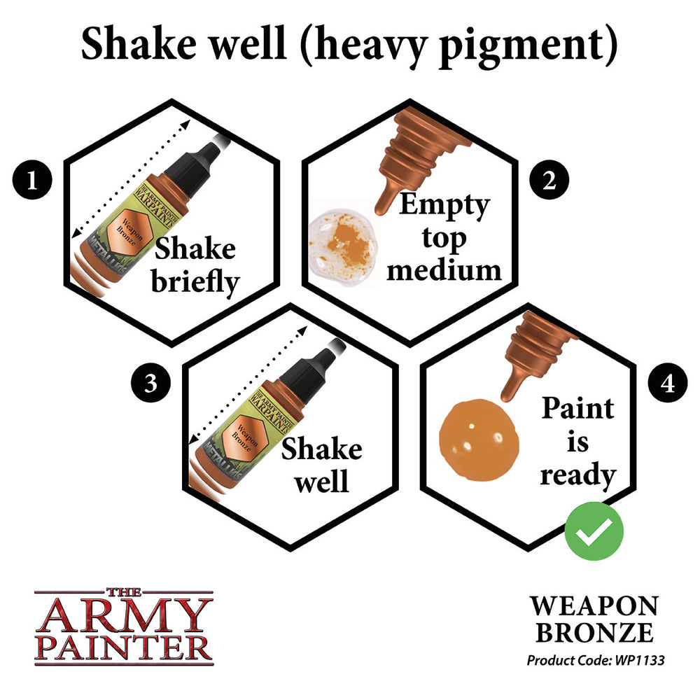 The Army Painter Metallics: Weapon Bronze 18ml