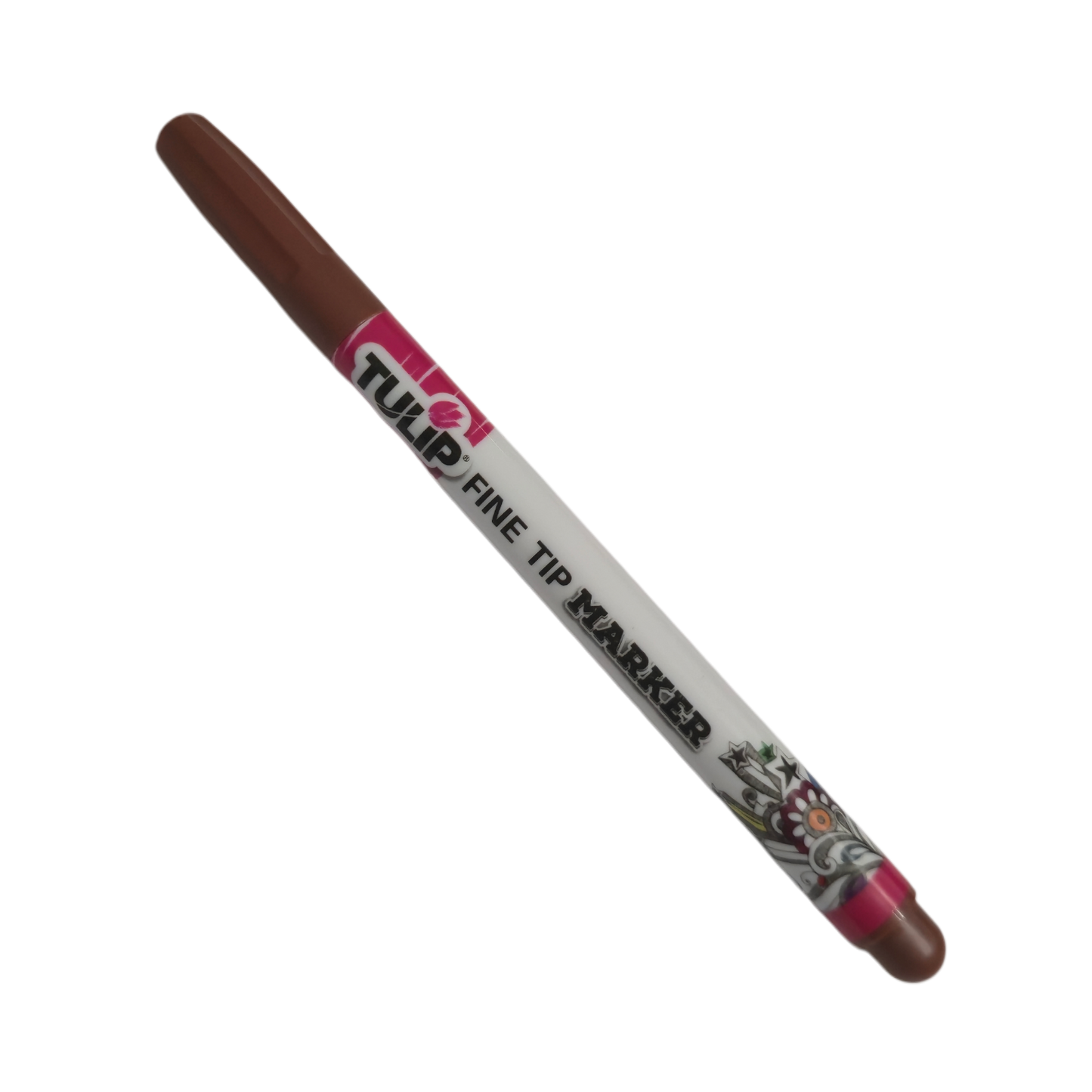 TULIP Brown Fine-Tip Fabric Permanent Marker