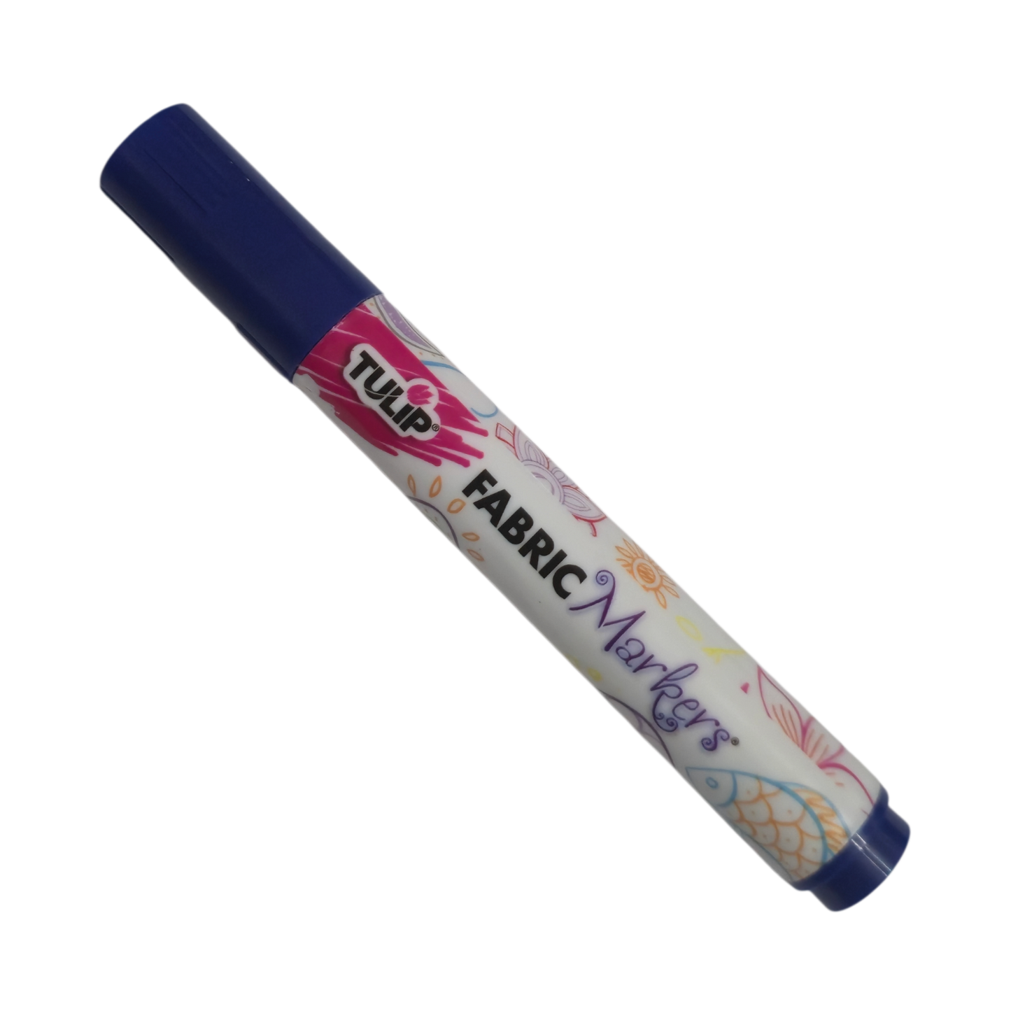 TULIP Blue Brush-Tip Fabric Permanent Marker