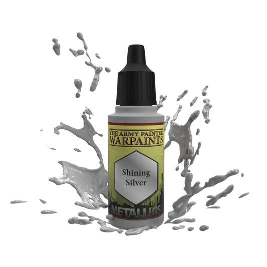 The Army Painter Metallics: Shining Silver 18ml