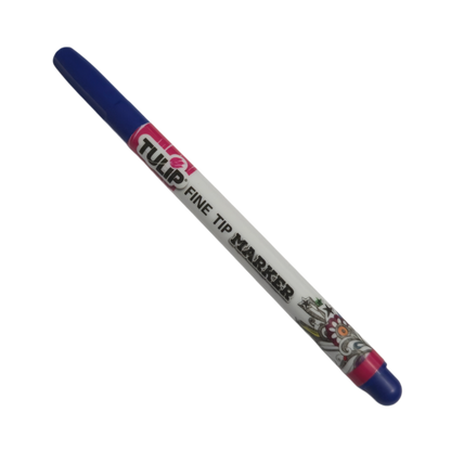TULIP Blue Fine-Tip Fabric Permanent Marker