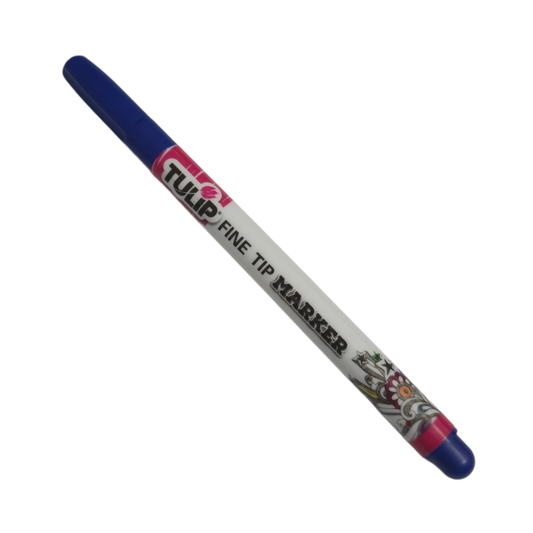 TULIP Blue Fine-Tip Fabric Permanent Marker