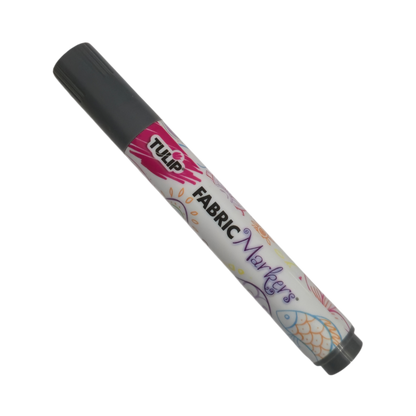 TULIP Grey Brush-Tip Fabric Permanent Marker