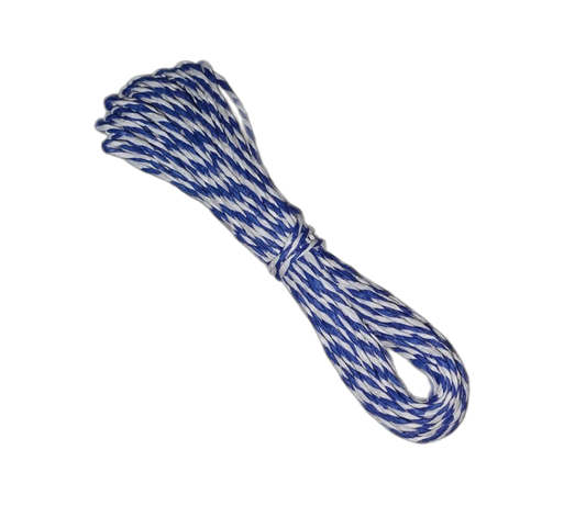 10m Paper Twine Blue/White Environmental Twine.