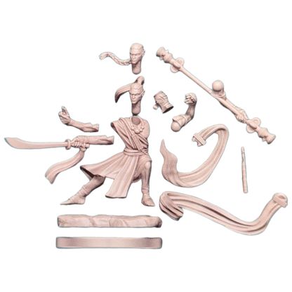 Dungeons & Dragons Elf Monk Frameworks Model Kit
