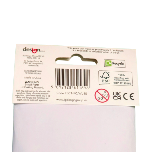 Craft Wooden Jewellery Set