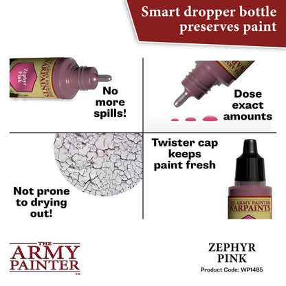 The Army Painter Metallics: Zephyr Pink 18ml
