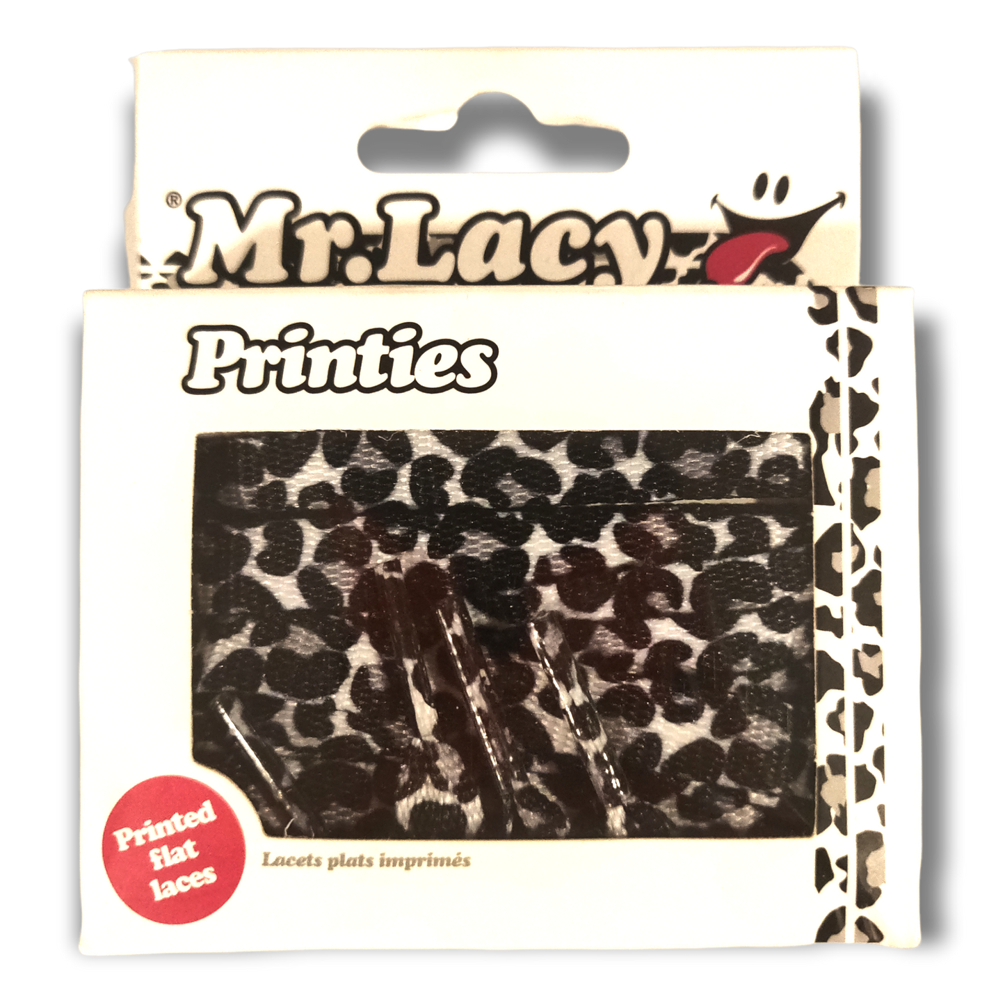 Fashionable Leopard Print Shoe Laces Mr.Lacy