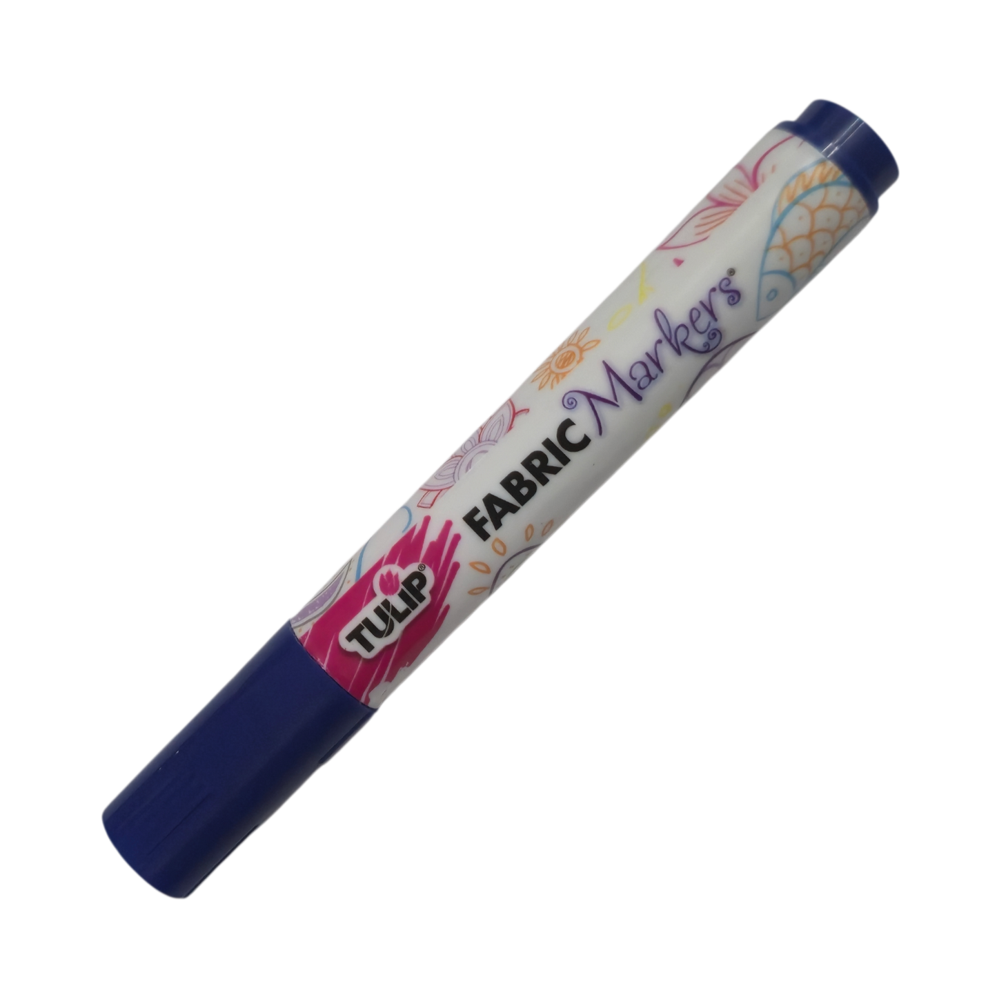TULIP Blue Brush-Tip Fabric Permanent Marker