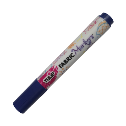 TULIP Blue Brush-Tip Fabric Permanent Marker