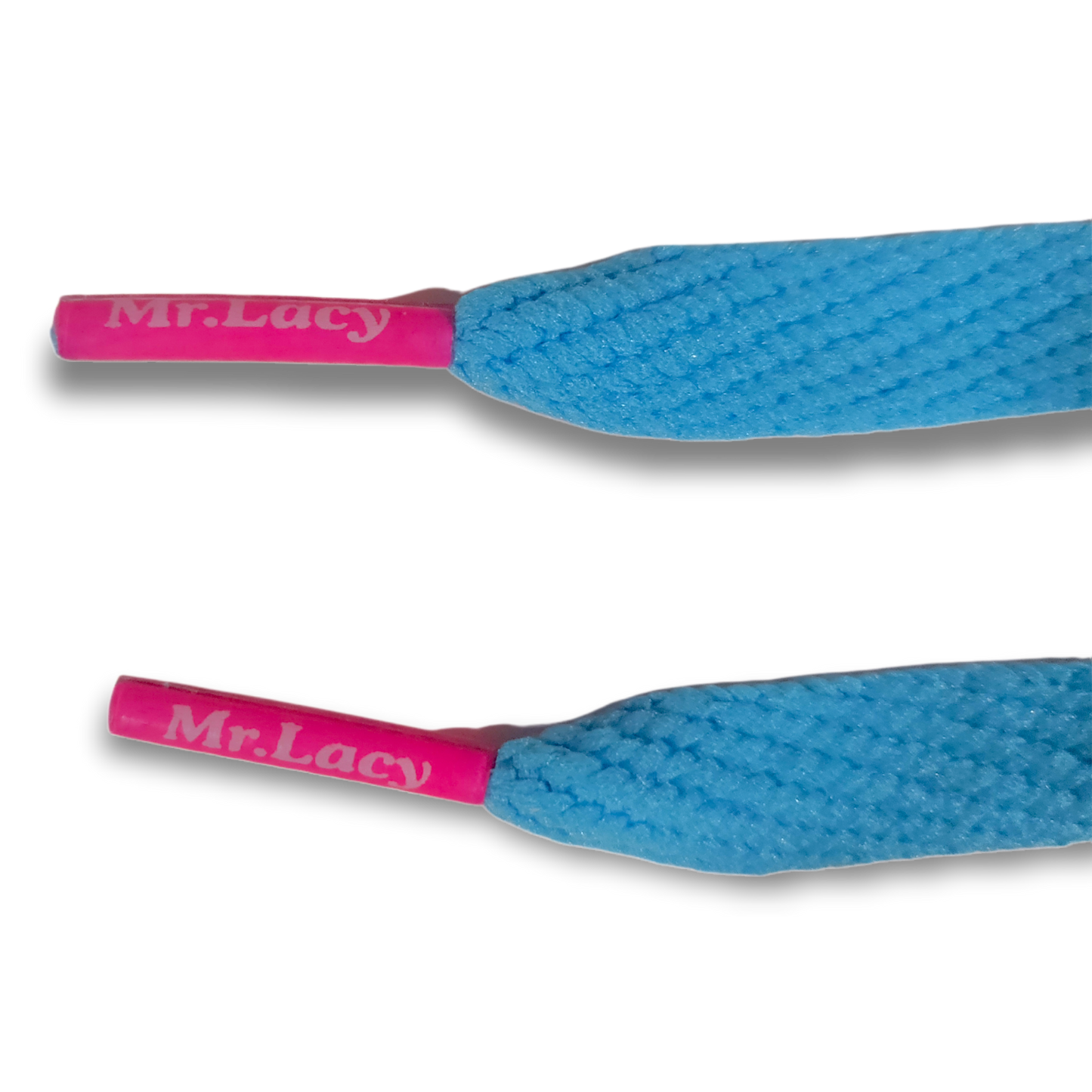Blue & Pink Shoe Laces Mr.Lacy