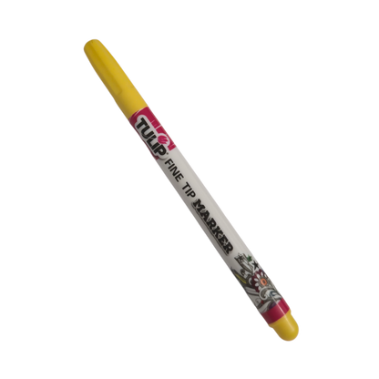 TULIP Yellow Fine-Tip Fabric Permanent Marker
